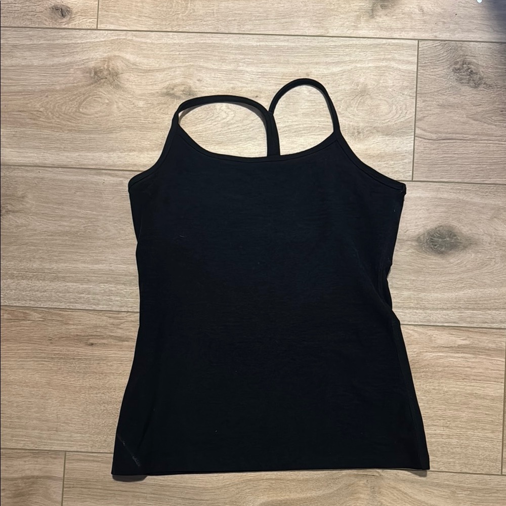 Beyond Yoga Black Fitted Camisole Tank